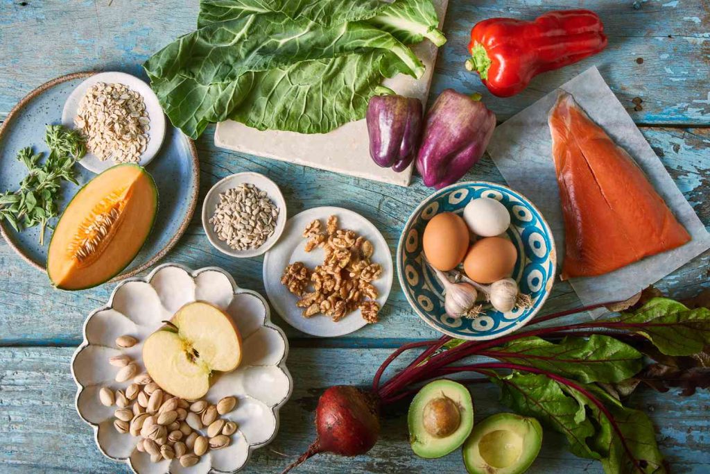 غذاها در رژیم مدیترانه ای
